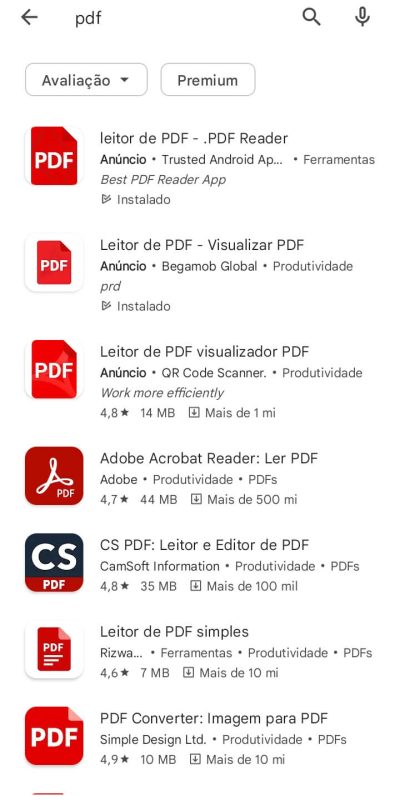 APP LEITOR EBOOK